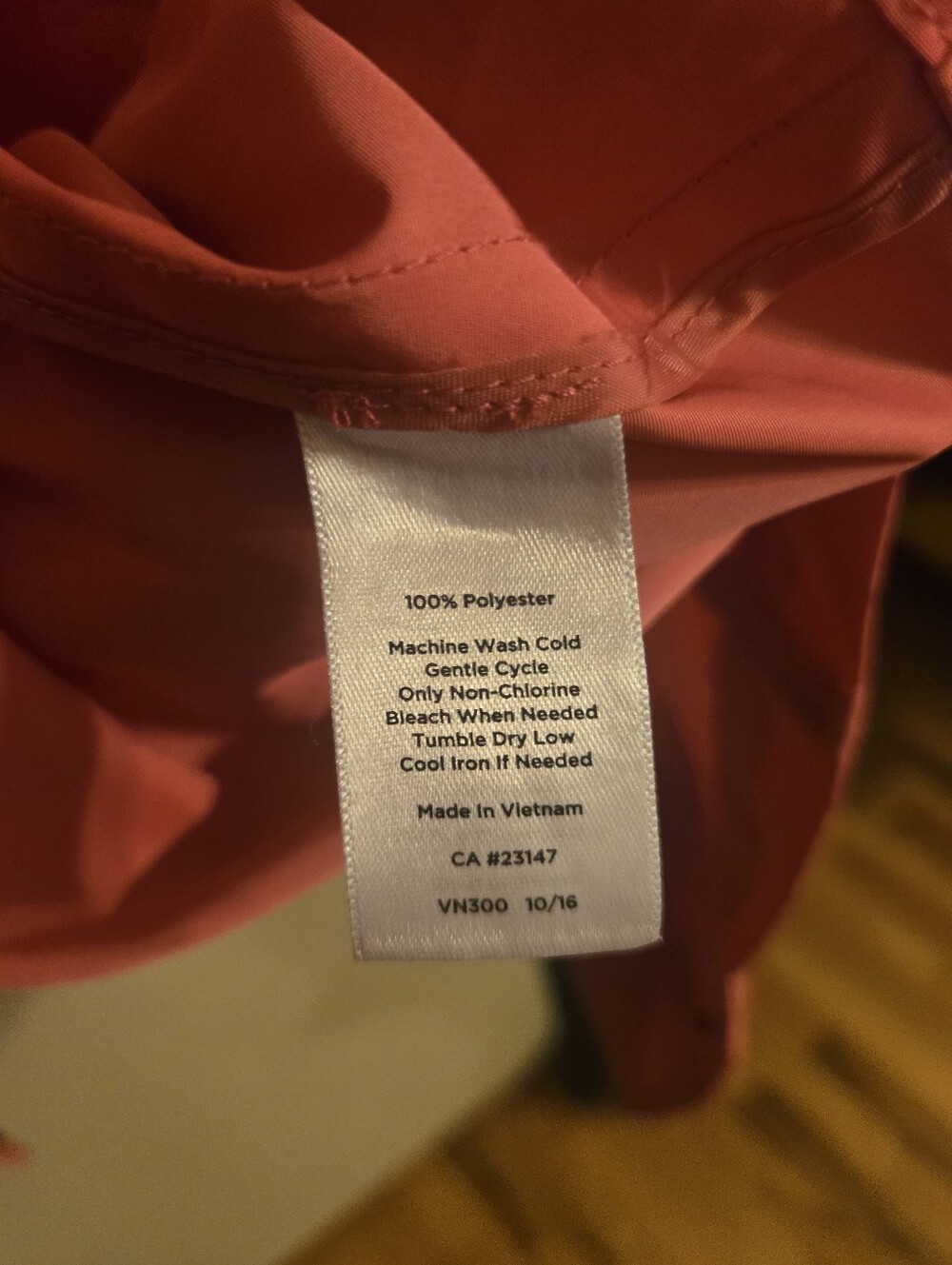 Pink Talbots Raincoat - Picture 9 of 9